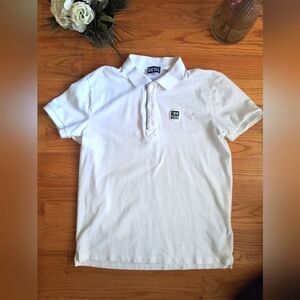 Men's Diesel Polo shirt, size XL, White